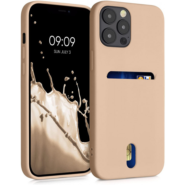 KW iPhone 12 Pro Max Θήκη Σιλικόνης TPU - Mother Of Pearl - 54514.154