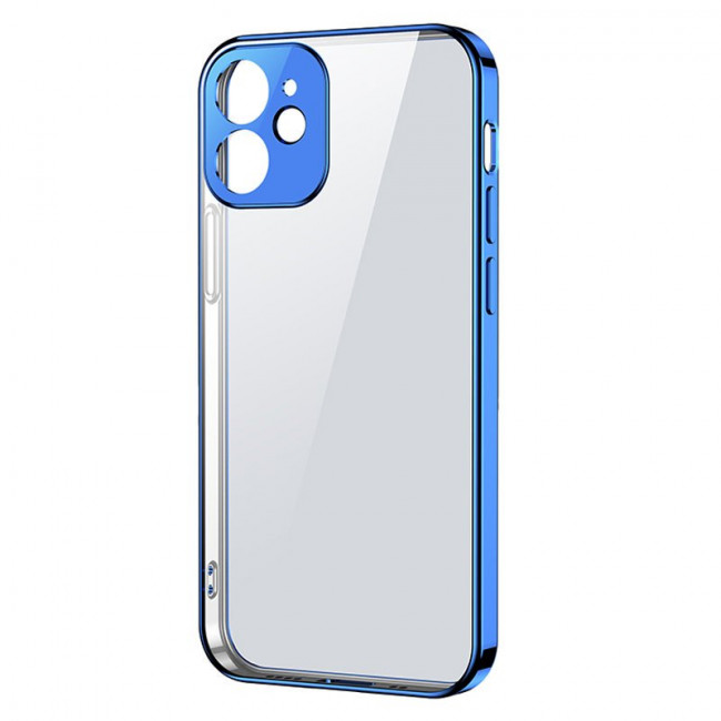 Joyroom iPhone 12 Pro Max Beauty Series TPU Case Λεπτή Θήκη Σιλικόνης - Διάφανη / Blue