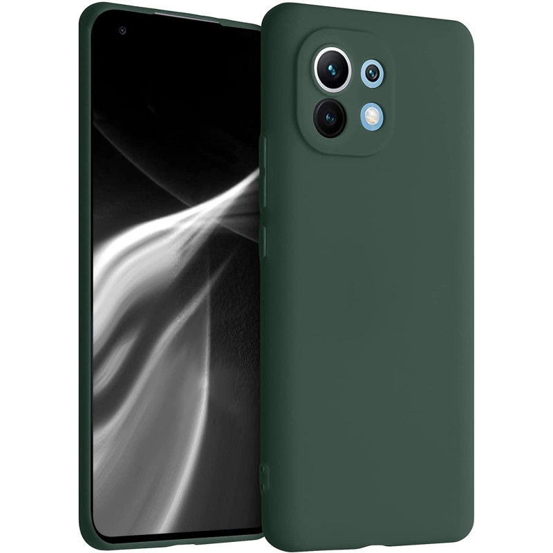 KW Xiaomi Mi 11 Θήκη Σιλικόνης TPU - Moss Green - 54188.169