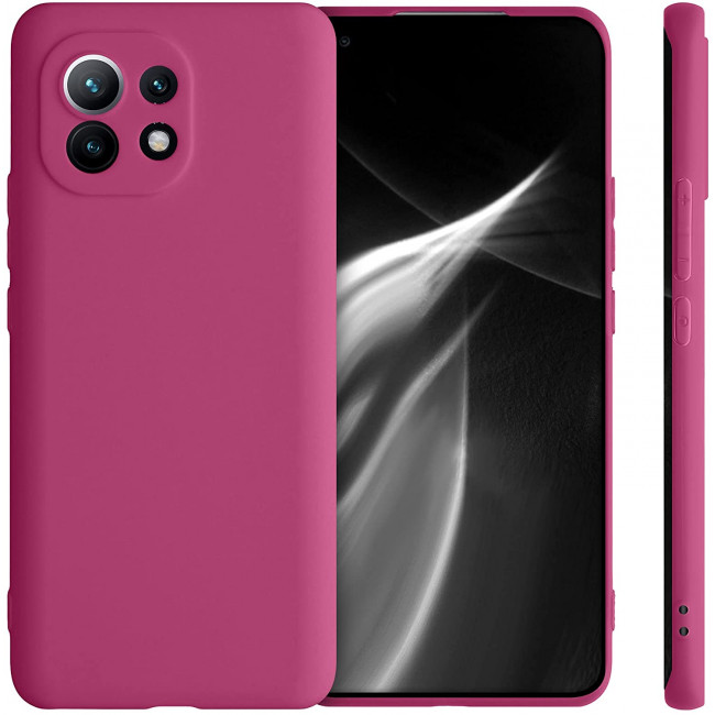 KW Xiaomi Mi 11 Θήκη Σιλικόνης TPU - Raspberry Sorbet - 54188.213