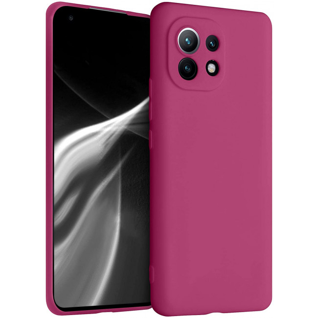 KW Xiaomi Mi 11 Θήκη Σιλικόνης TPU - Raspberry Sorbet - 54188.213