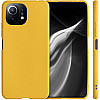 KW Xiaomi Mi 11 Lite / Mi 11 Lite 5G Θήκη Σιλικόνης TPU - Honey Yellow - 54726.143