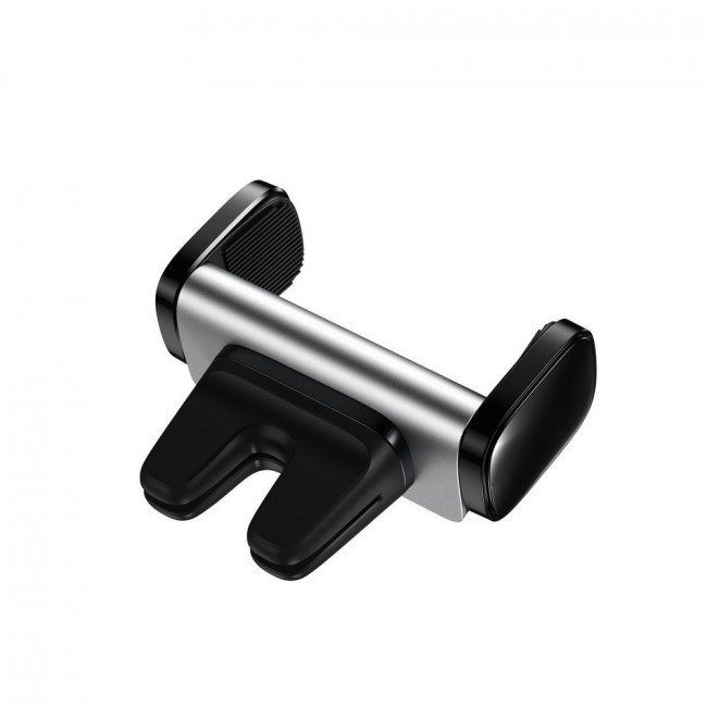 Baseus Steel Cannon Car Air Vent Mobile Holder - Universal Βάση Αυτοκινήτου Αεραγωγού - Silver - SUGP-0S