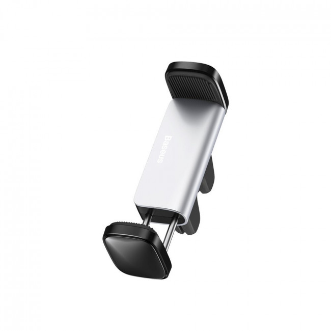 Baseus Steel Cannon Car Air Vent Mobile Holder - Universal Βάση Αυτοκινήτου Αεραγωγού - Silver - SUGP-0S