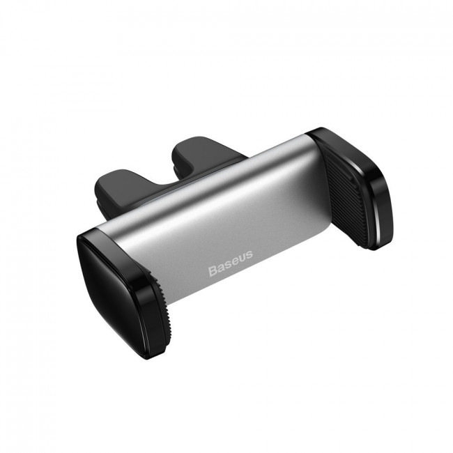 Baseus Steel Cannon Car Air Vent Mobile Holder - Universal Βάση Αυτοκινήτου Αεραγωγού - Silver - SUGP-0S