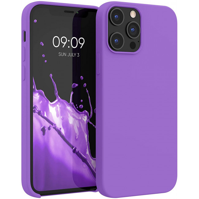 KW iPhone 12 Pro Max Θήκη Σιλικόνης Rubber TPU - Orchid Purple - 52644.221