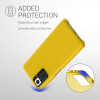 KW Xiaomi Redmi Note 10 Pro Θήκη Σιλικόνης Rubber TPU - Honey Yellow - 54553.143