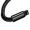 Baseus Tungsten Gold Cable Lightning 2.4A - Καλώδιο Δεδομένων και Φόρτισης Lightning 1M για iPhone - Black - CALWJ-01