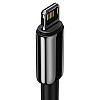 Baseus Tungsten Gold Cable Lightning 2.4A - Καλώδιο Δεδομένων και Φόρτισης Lightning 1M για iPhone - Black - CALWJ-01