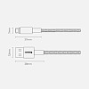 Baseus Tungsten Gold Cable Lightning 2.4A - Καλώδιο Δεδομένων και Φόρτισης Lightning 1M για iPhone - Black - CALWJ-01