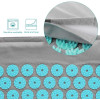 Navaris 2-in-1 Acupressure Mat and Pillow Set Σετ 2 σε 1 Χαλάκι και Μαξιλάρι Μασάζ - Grey / Blue - 43899.25