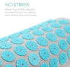 Navaris 2-in-1 Acupressure Mat and Pillow Set Σετ 2 σε 1 Χαλάκι και Μαξιλάρι Μασάζ - Grey / Blue - 43899.25