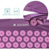 Navaris 2-in-1 Acupressure Mat and Pillow Set Σετ 2 σε 1 Χαλάκι και Μαξιλάρι Μασάζ - Purple - 43899.26.01