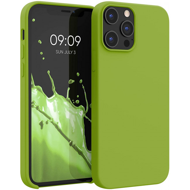 KW iPhone 12 Pro Max Θήκη Σιλικόνης Rubber TPU - Green Pepper - 52644.220