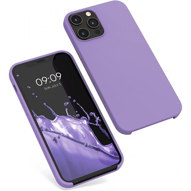 KW iPhone 12 Pro Max Θήκη Σιλικόνης Rubber TPU - Violet Purple - 52644.222