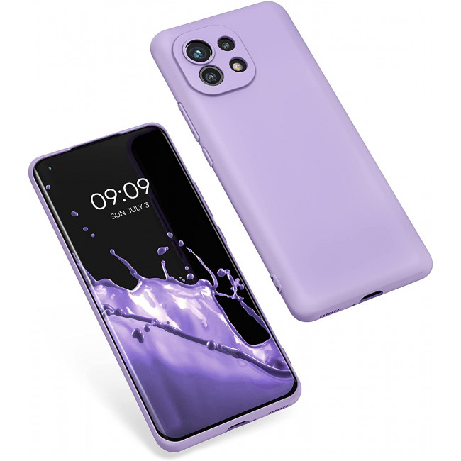 KW Xiaomi Mi 11 Θήκη Σιλικόνης TPU - Violet Purple - 54188.222