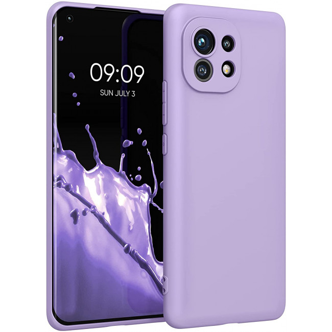 KW Xiaomi Mi 11 Θήκη Σιλικόνης TPU - Violet Purple - 54188.222