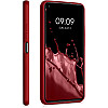 KW Xiaomi Mi 11 Lite / Mi 11 Lite 5G Θήκη Σιλικόνης TPU - Metallic Dark Red - 54727.36