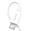 Baseus Superior Series Cable Lightning 2.4A - Καλώδιο Δεδομένων και Φόρτισης Lightning 1M - White - CALYS-A02