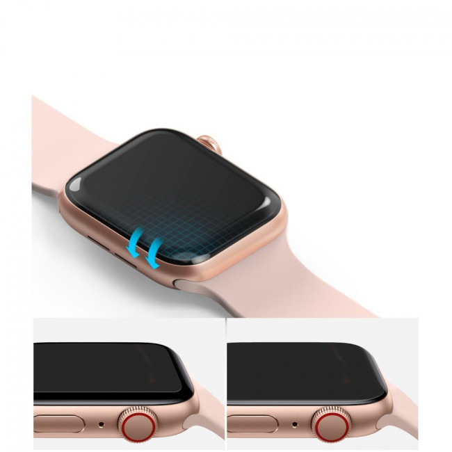 Ringke Προστασία Οθόνης Apple Watch 4 / 5 / 6 / SE / SE 2 Easy Flex 40mm - Προστατευτική Μεμβράνη Οθόνης - Clear