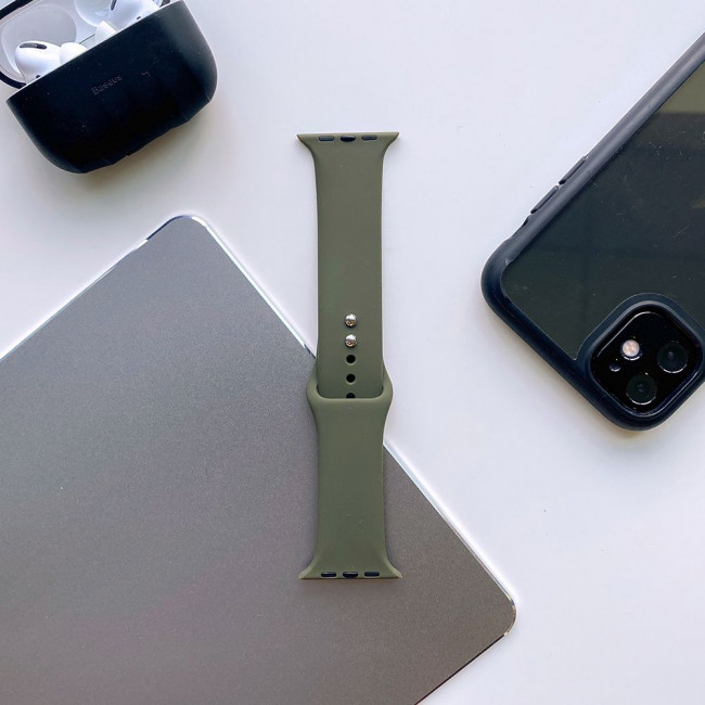 Tech-Protect Λουράκι Apple Watch 4 / 5 / 6 / 7 / 8 / 9 / SE / ULTRA 1 / ULTRA 2 - 42 / 44 / 45 / 49 mm IconBand Λαστιχένιο - Green