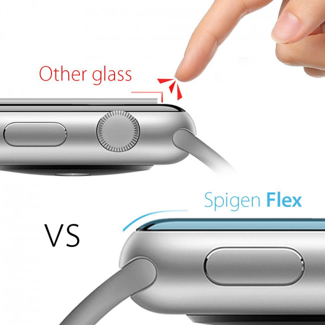 Spigen Προστασία Οθόνης Apple Watch 4 / 5 / 6 / SE / SE 2 Neo Flex HD 40mm - Προστατευτική Μεμβράνη Οθόνης - Clear