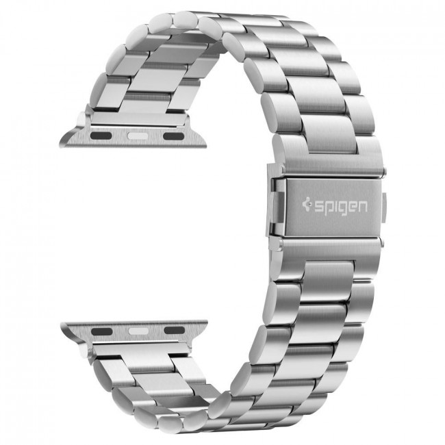 Spigen Λουράκι Apple Watch 4 / 5 / 6 / 7 / 8 / 9 / 10 / SE / ULTRA 1 / ULTRA 2 - 44 / 45 / 46 / 49 mm Modern Fit- Silver