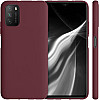 KW Xiaomi Poco M3 Θήκη Σιλικόνης TPU - Tawny Red - 53971.190