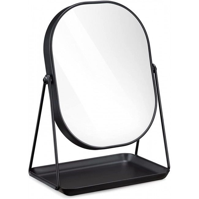 Navaris Free Standing Makeup Mirror - Καθρέπτης Μακιγιάζ - Black - 49361.01