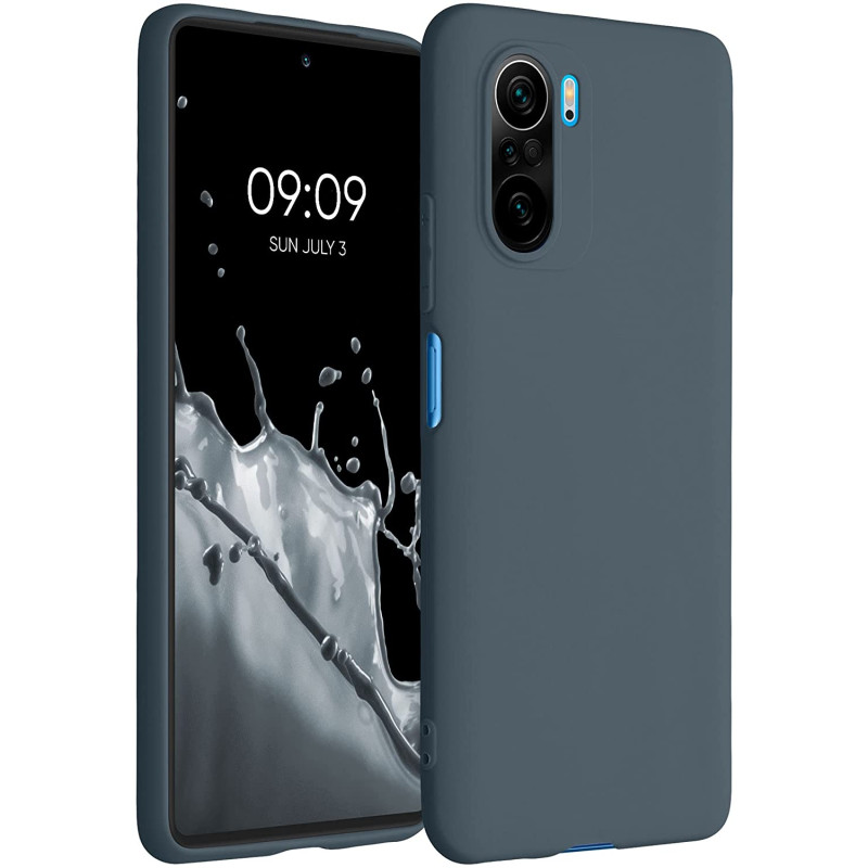 KW Xiaomi Poco F3 / Mi 11i Θήκη Σιλικόνης TPU - Slate Grey - 54657.202