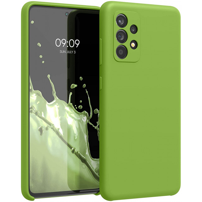 KW Samsung Galaxy A52 / A52 5G / A52s 5G Θήκη Σιλικόνης Rubber TPU - Green Pepper - 54347.220