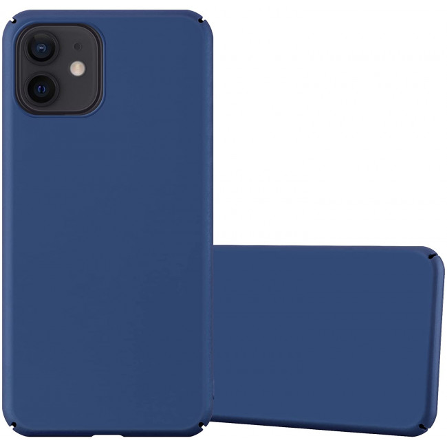 Cadorabo iPhone 12 Pro Max Ματ Σκληρή Θήκη - Metallic Blue