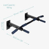 Navaris Pull-Up Bar για Τοίχο - Black / Blue - 54176.01