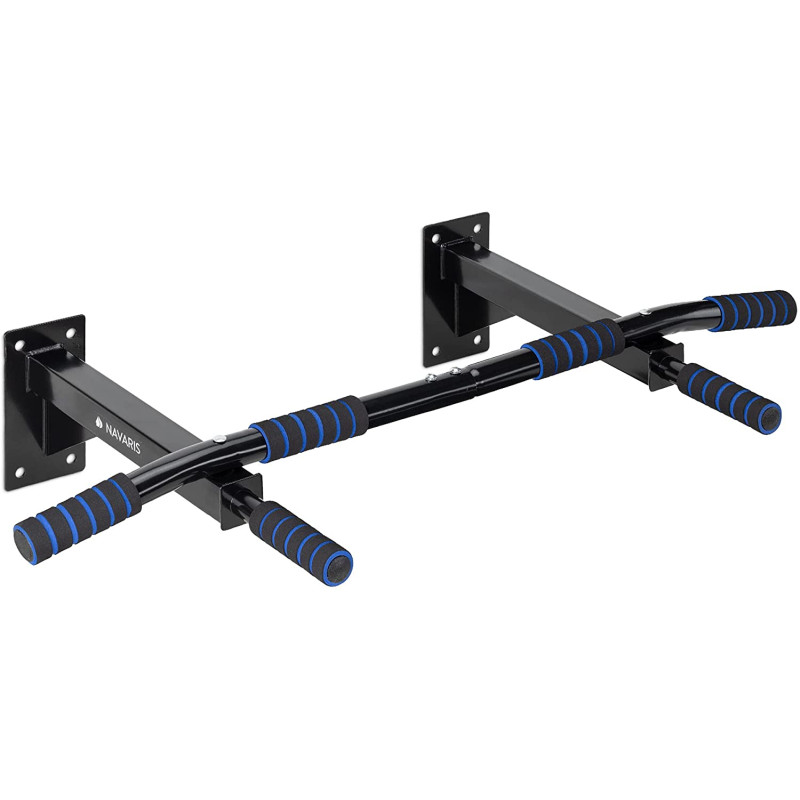 Navaris Pull-Up Bar για Τοίχο - Black / Blue - 54176.01