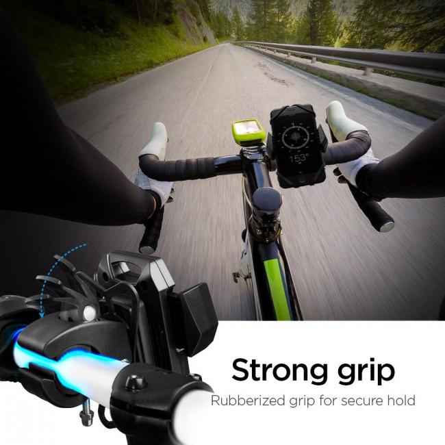 Spigen A251 Bike Mount Universal Βάση Κινητού για Ποδήλατο - Black