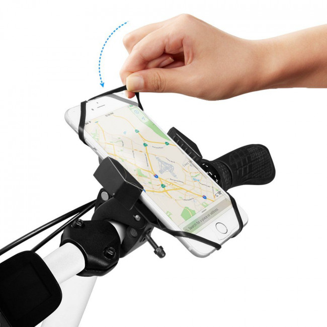 Spigen A251 Bike Mount Universal Βάση Κινητού για Ποδήλατο - Black