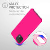 KW Xiaomi Mi 11 Lite / Mi 11 Lite 5G Θήκη Σιλικόνης Rubber TPU - Neon Pink - 54730.77