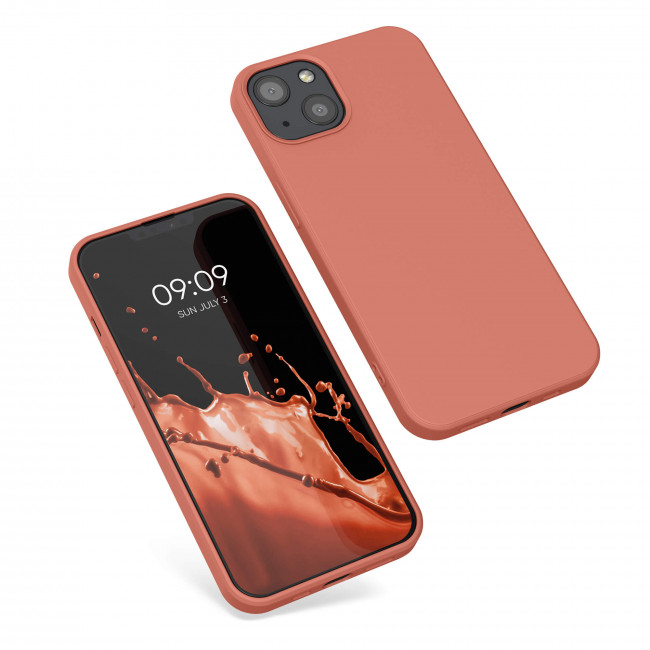 KW iPhone 13 Θήκη Σιλικόνης Rubberized TPU - Blush Beauty - 55948.215