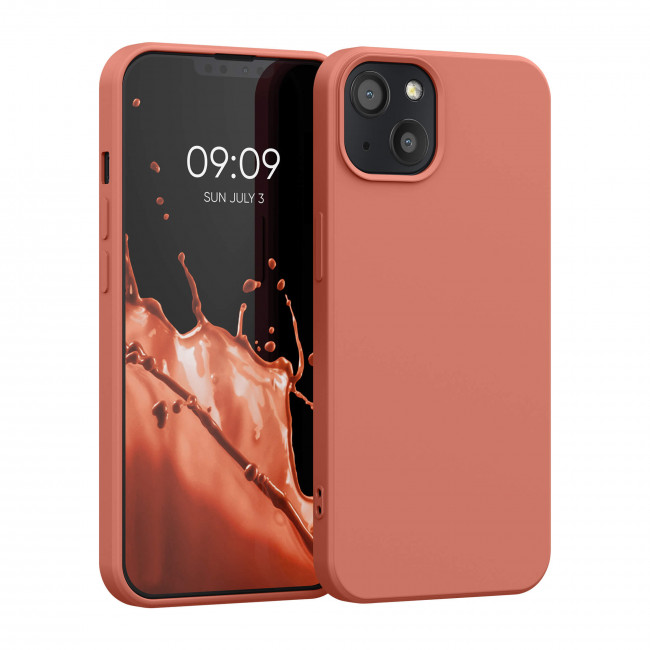 KW iPhone 13 Θήκη Σιλικόνης Rubberized TPU - Blush Beauty - 55948.215