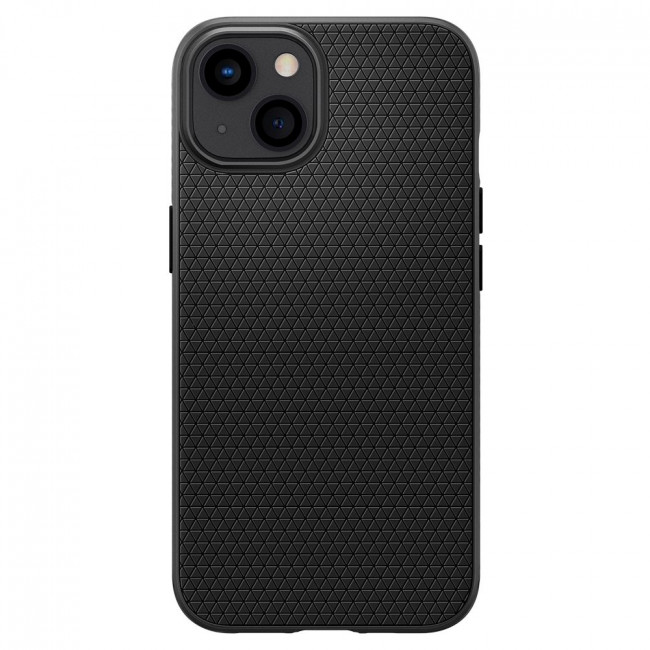 Spigen iPhone 13 Liquid Air Θήκη Σιλικόνης - Matte Black