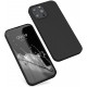 KW iPhone 13 Pro Max Θήκη Σιλικόνης Rubberized TPU - Black Matte - 55975.47