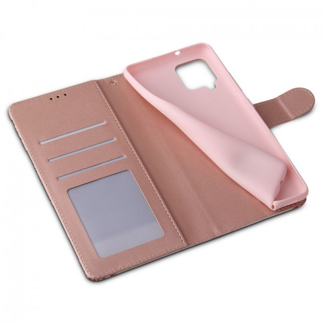 Tech-Protect iPhone 13 Pro Θήκη Πορτοφόλι Stand από Δερματίνη - Marble Pink