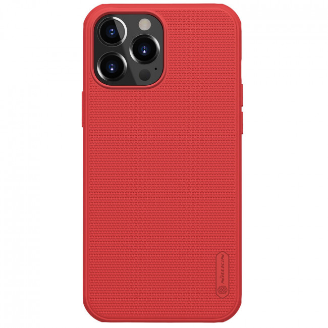 Nillkin iPhone 13 Pro Max Super Frosted Shield Rugged Σκληρή Θήκη - Red