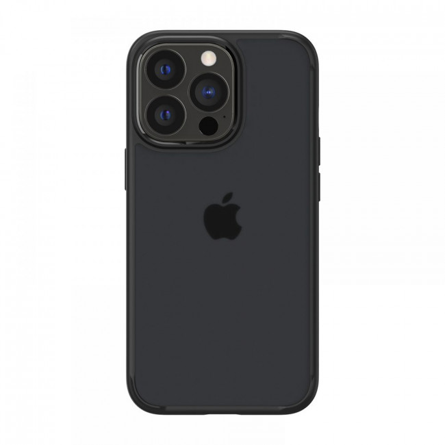 Spigen iPhone 13 Pro Max Ultra Hybrid Σκληρή Θήκη με Πλαίσιο Σιλικόνης - Matte Frost Black