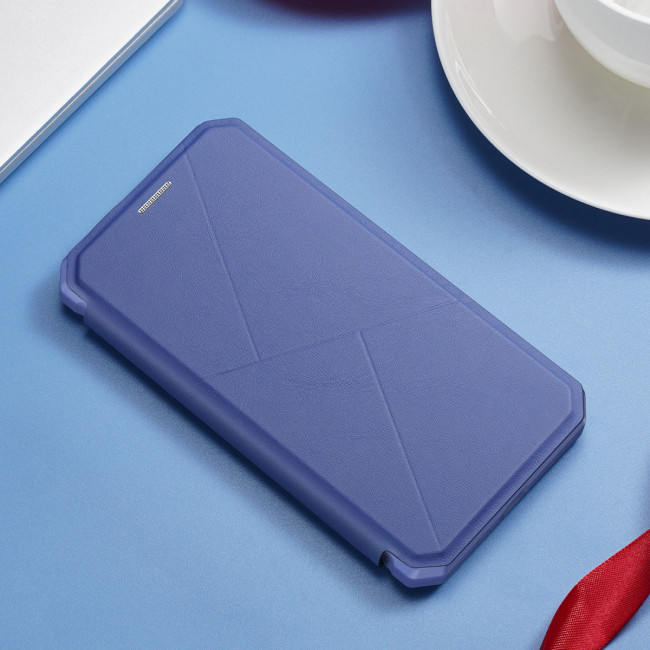 Dux Ducis iPhone 13 Skin X Flip Stand Case Θήκη Βιβλίο - Blue