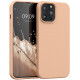 KW iPhone 13 Pro Max Θήκη Σιλικόνης Rubberized TPU - Peach - 55881.138