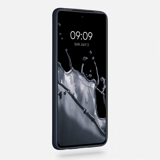 KW Xiaomi Poco X3 NFC / Poco X3 Pro Θήκη Σιλικόνης TPU - Blueberry Blue - 53482.186