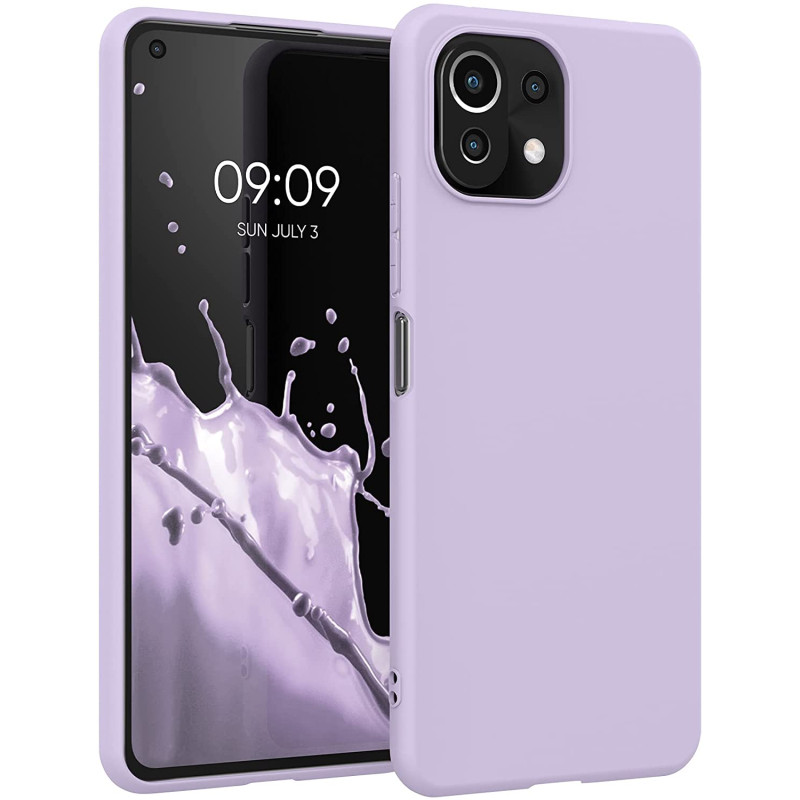 KW Xiaomi Mi 11 Lite / Mi 11 Lite 5G Θήκη Σιλικόνης TPU - Lavender - 54726.108