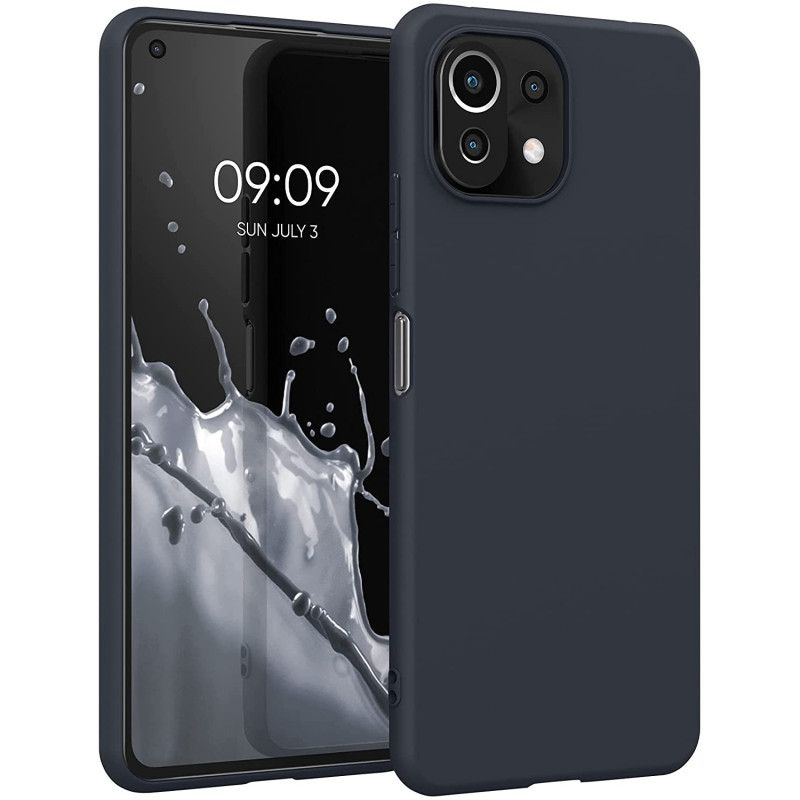 KW Xiaomi Mi 11 Lite / Mi 11 Lite 5G Θήκη Σιλικόνης TPU - Blueberry Blue - 54726.186