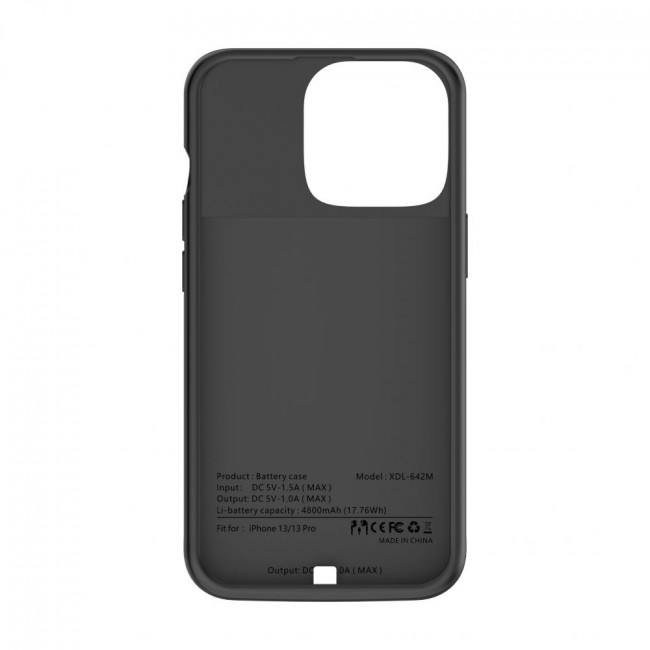 Tech-Protect iPhone 13 Pro Powercase Θήκη με Ενσωματωμένη Μπαταρία 4800mAh - Black